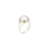 Signet Ring with Pearl