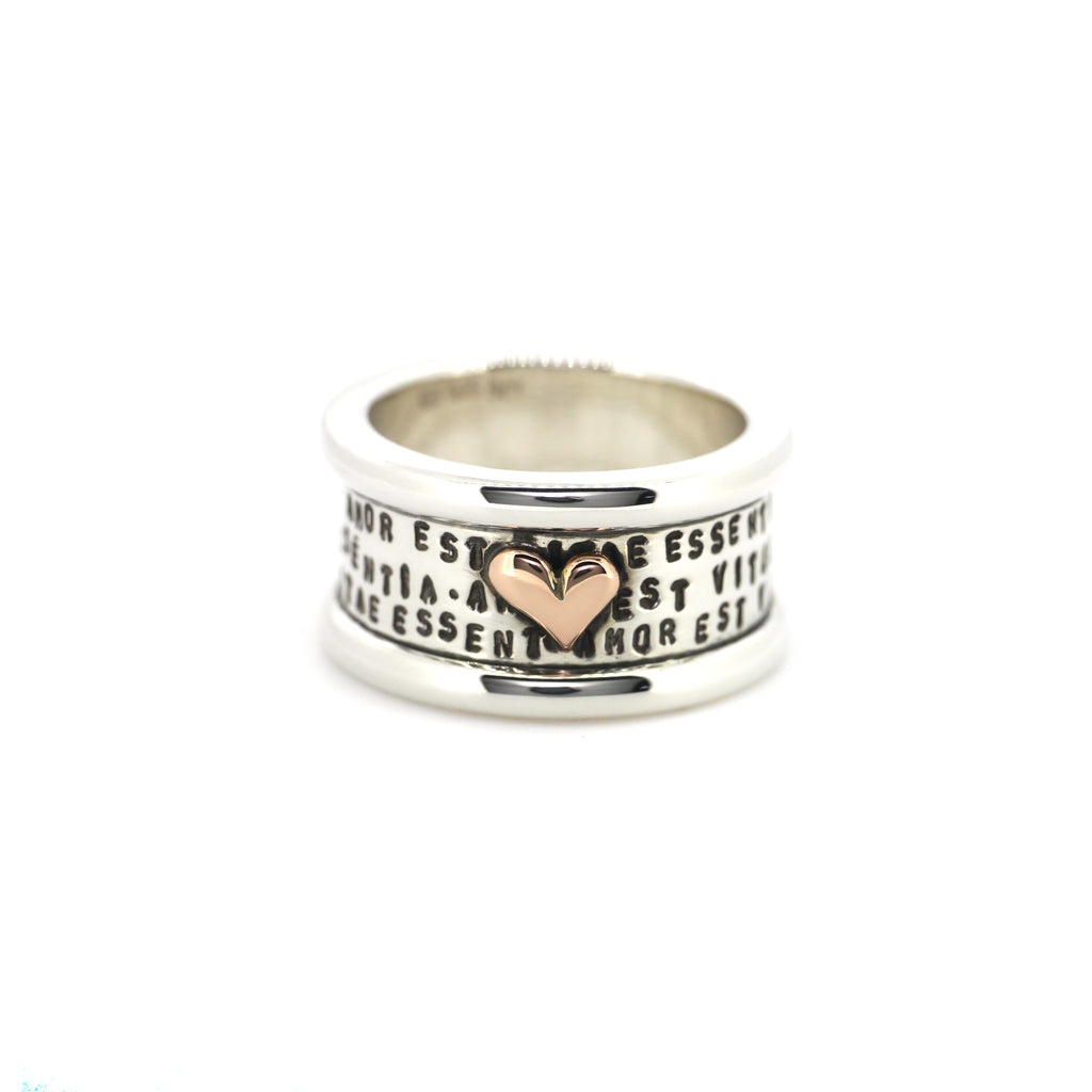 Amor Ring with Rails