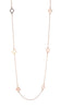 Charm Necklace Rose Gold