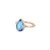 Tear Drop Blue Topaz
