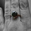 Portal Ring with Garnet