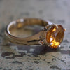 Romanesque Ring with Citrine