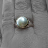 Signet Ring with Pearl